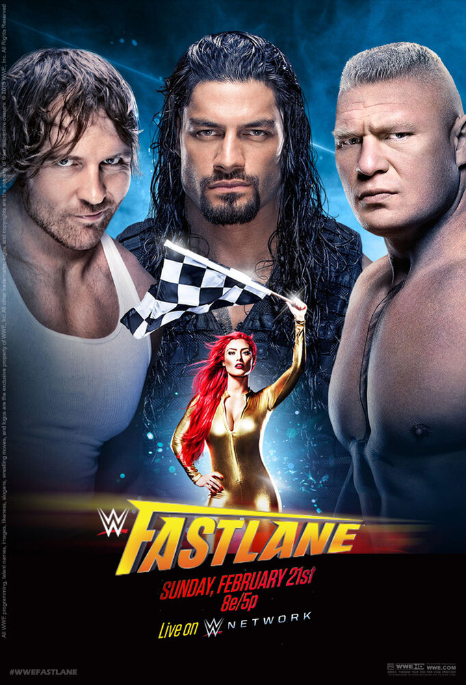 WWE Полоса обгона (2016) постер