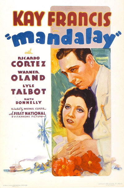 Мандалай (1934) постер