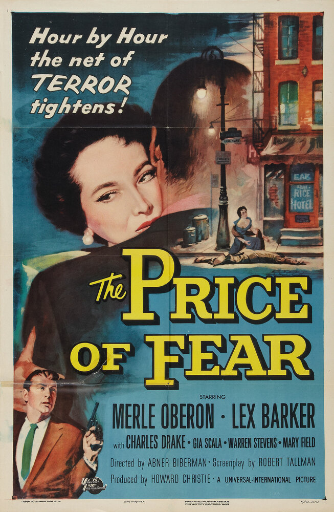 Цена страха (1956) постер