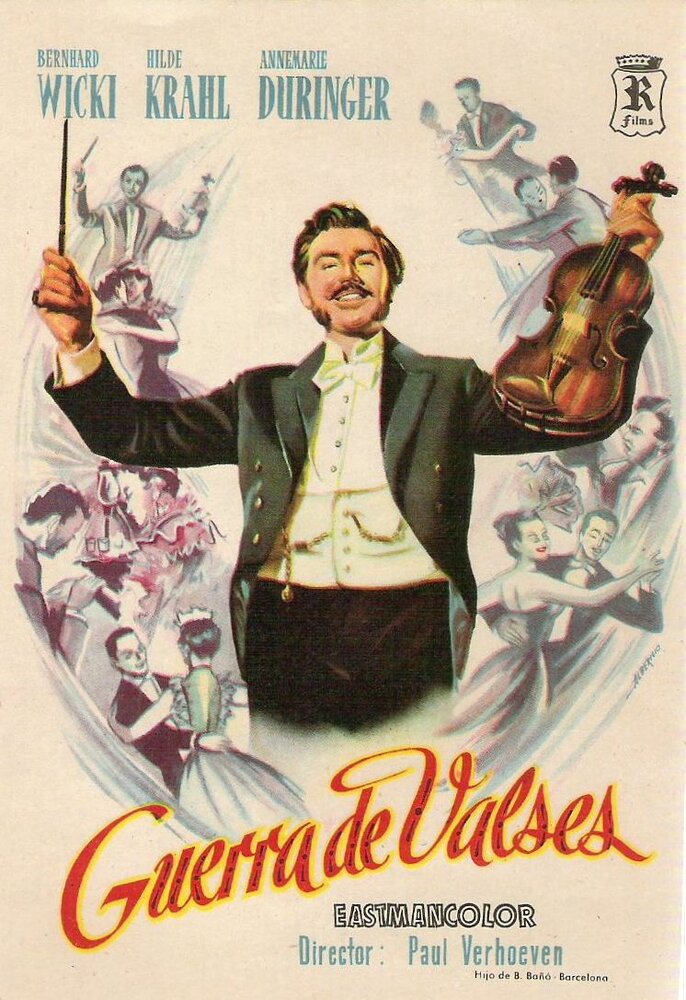Вечный вальс (1954) постер