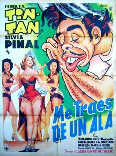 Me traes de un' ala (1953) постер