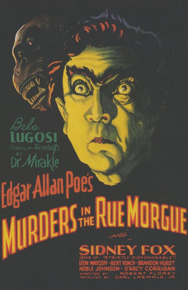 Убийства на улице Морг (1932) постер