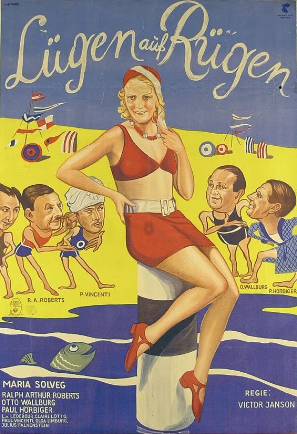 Lügen auf Rügen (1932) постер