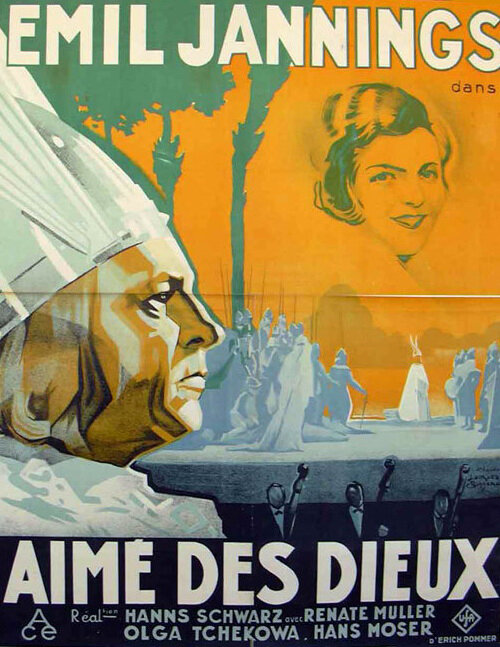 Любимец богов (1930) постер