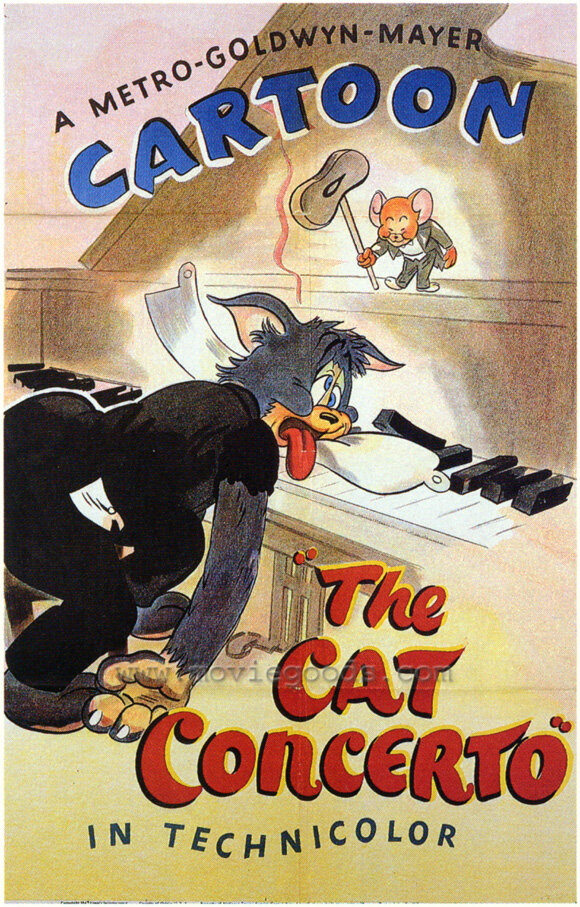 Концерт для кота с оркестром (1947) постер