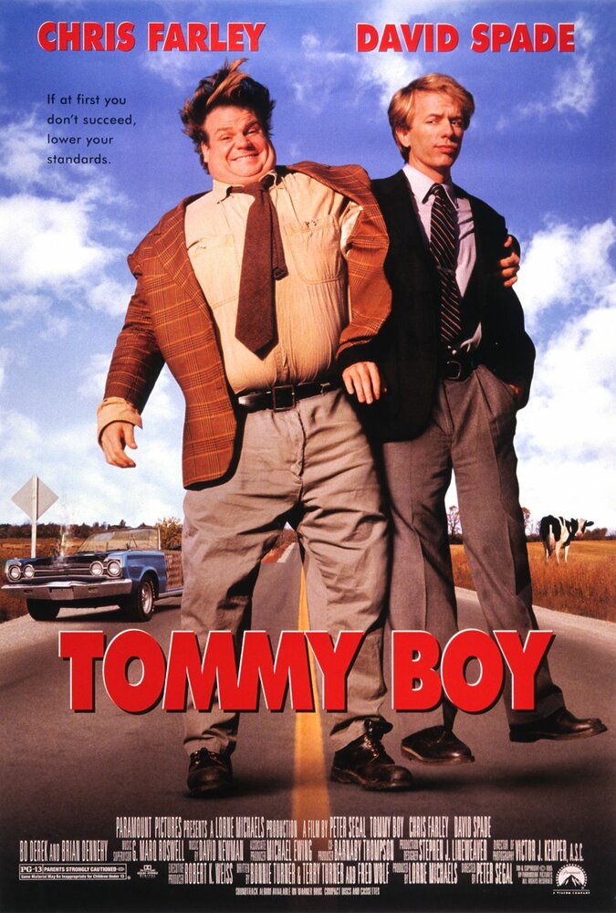 Увалень Томми (1995) постер