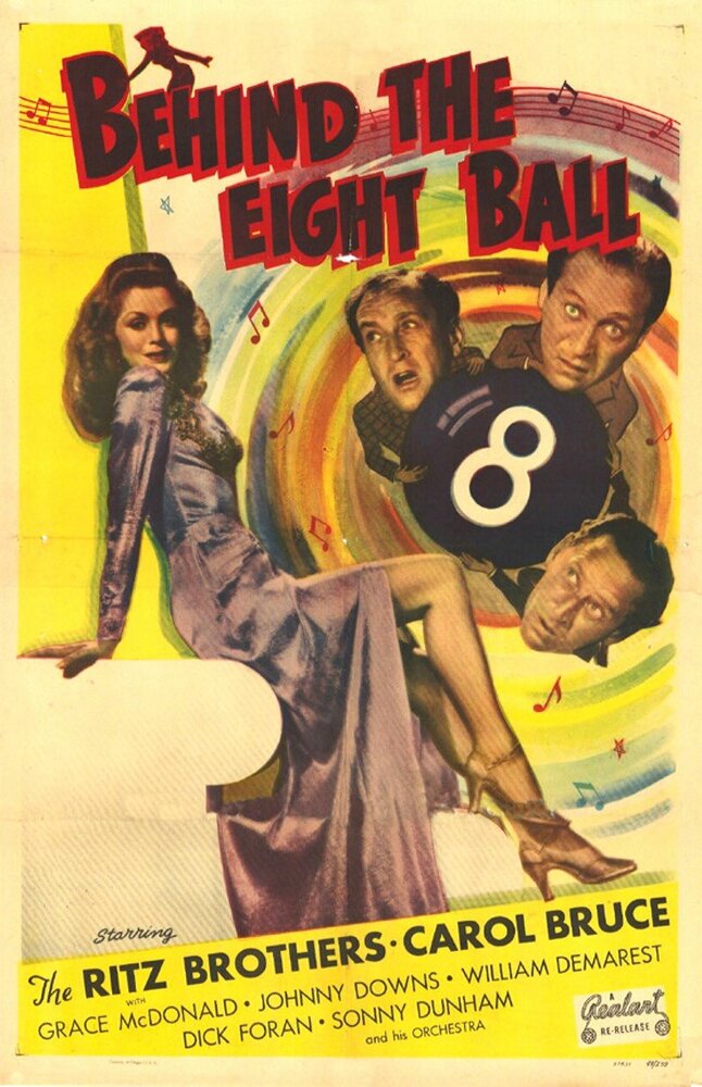 Behind the Eight Ball (1942) постер