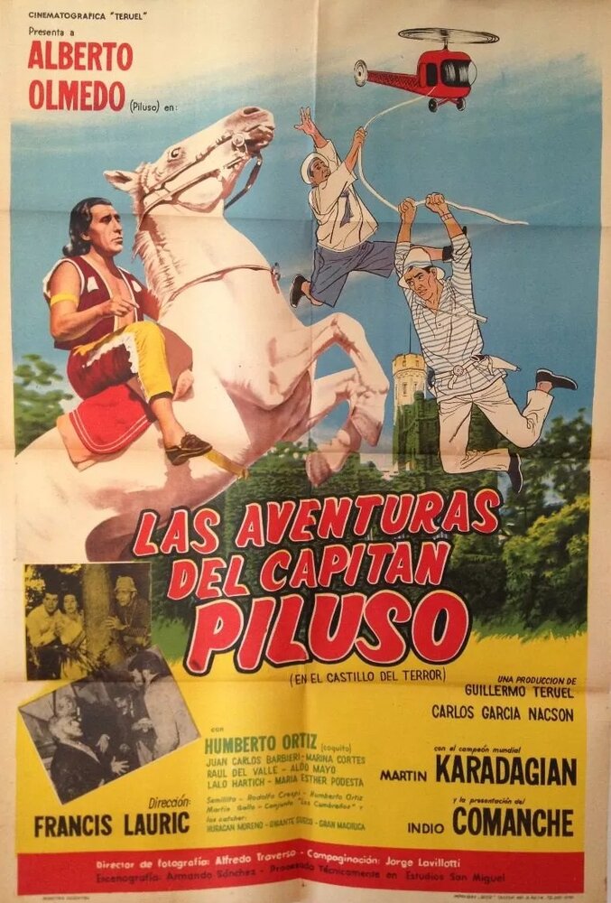 Las aventuras del Capitán Piluso en el castillo del terror (1963) постер