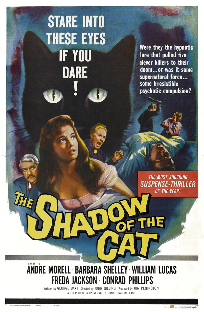 Тень кошки (1961) постер