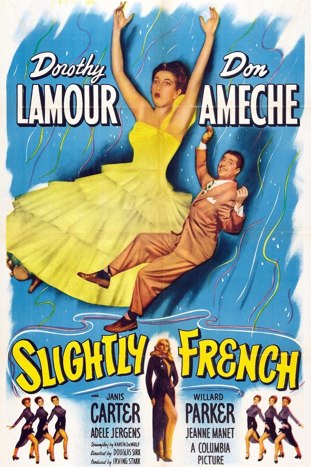 Slightly French (1949) постер