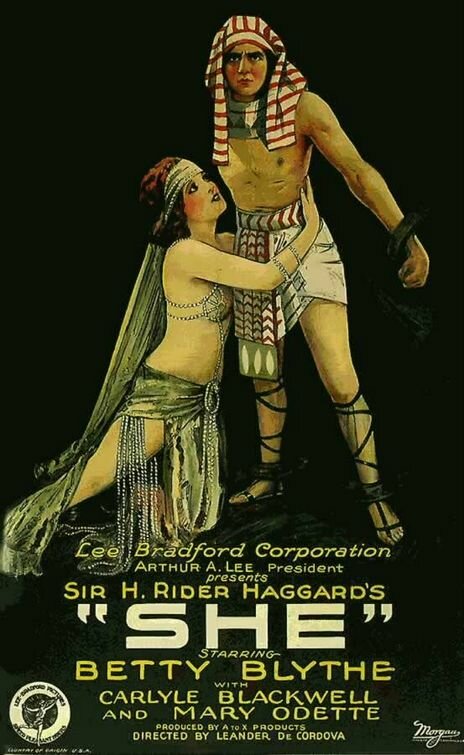 Она (1925) постер