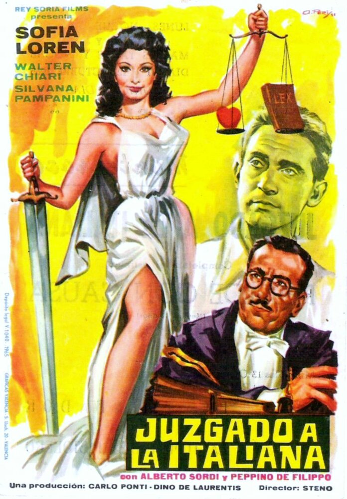 Один день в суде (1953) постер