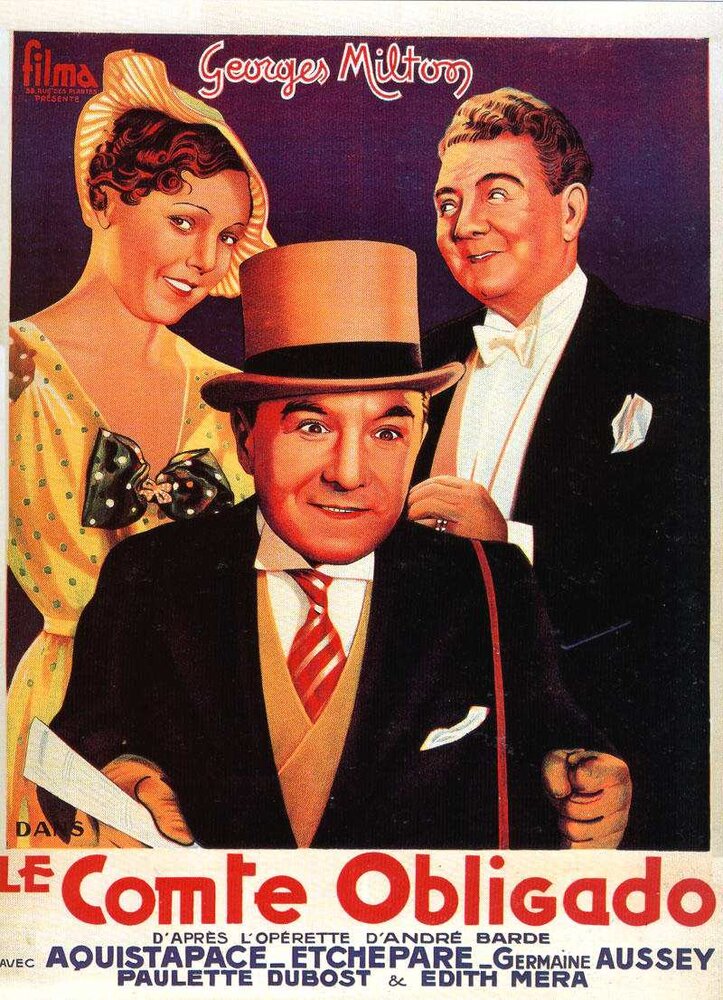 Le comte Obligado (1934) постер
