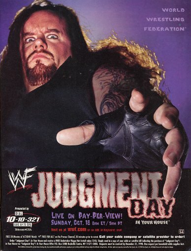 WWF Судный день (1998) постер