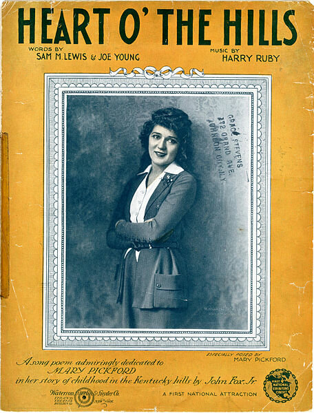 Сердце гор (1919) постер