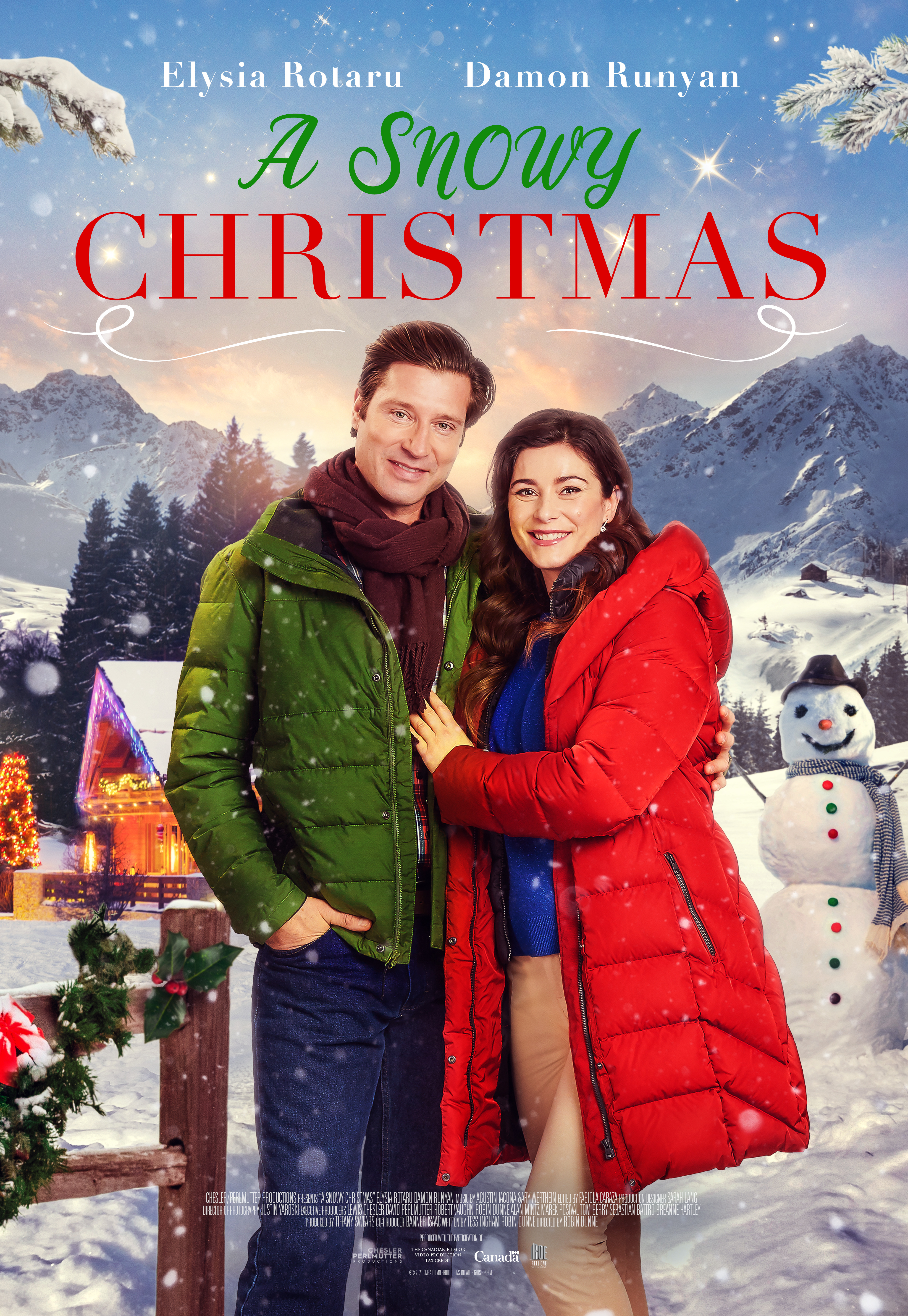 One Snowy Christmas (2021) постер