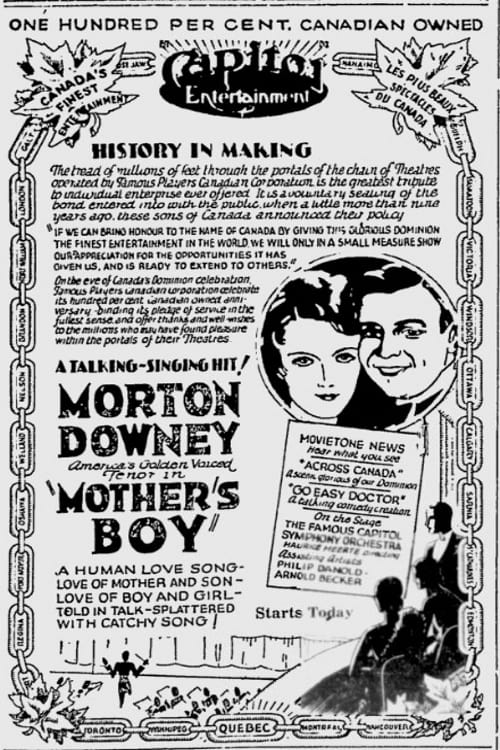 Mother's Boy (1929) постер