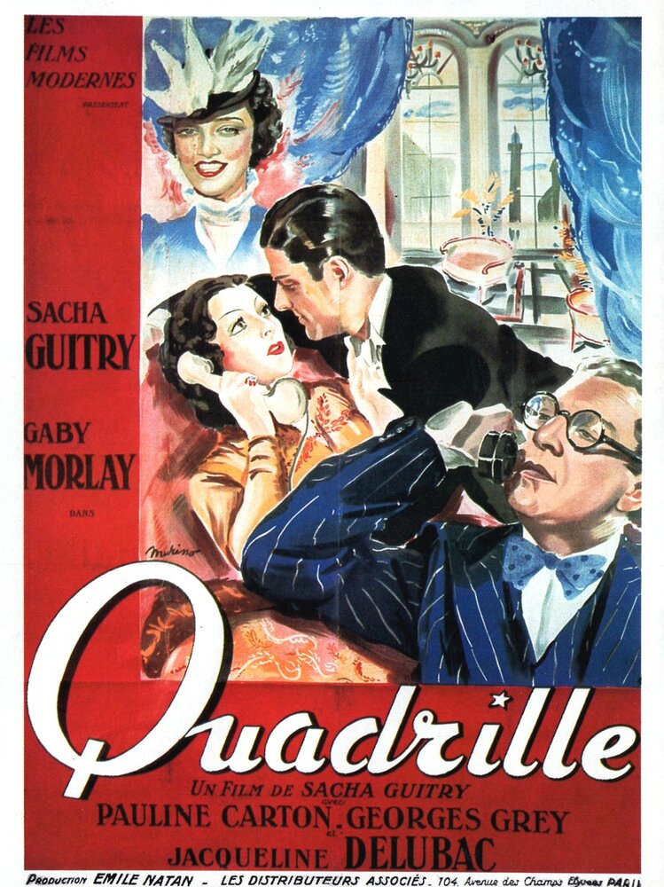 Кадриль (1938) постер