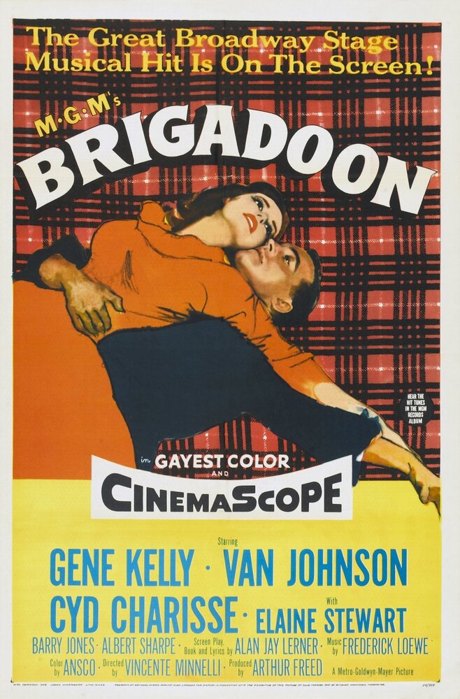 Бригадун (1954) постер