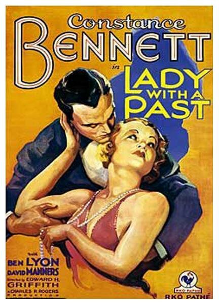 Леди с прошлым (1932) постер
