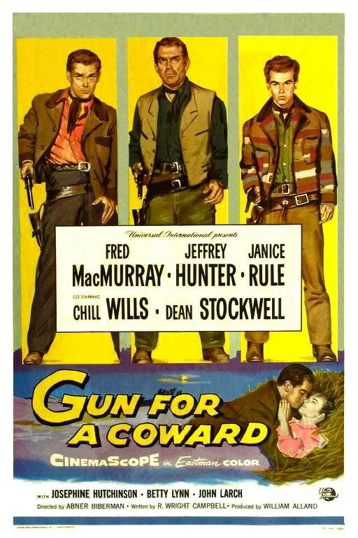 Gun for a Coward (1957) постер