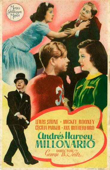Гарди в седле (1939) постер