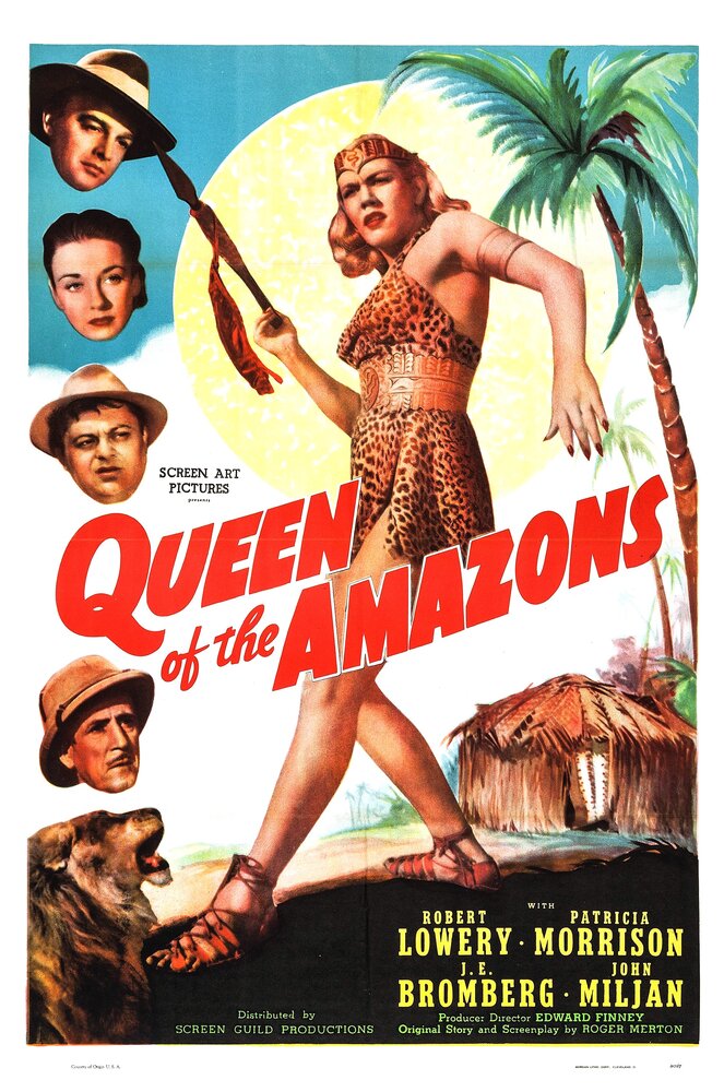 Королева амазонок (1947) постер