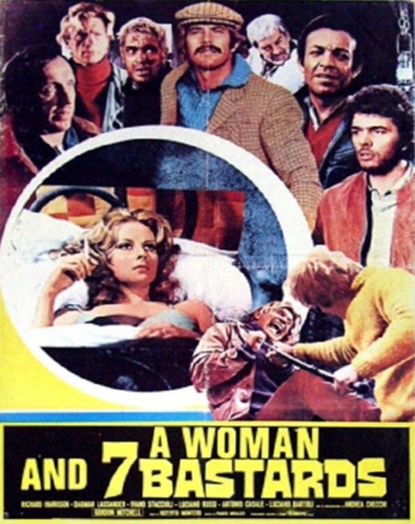 Женщина для семи ублюдков (1974) постер
