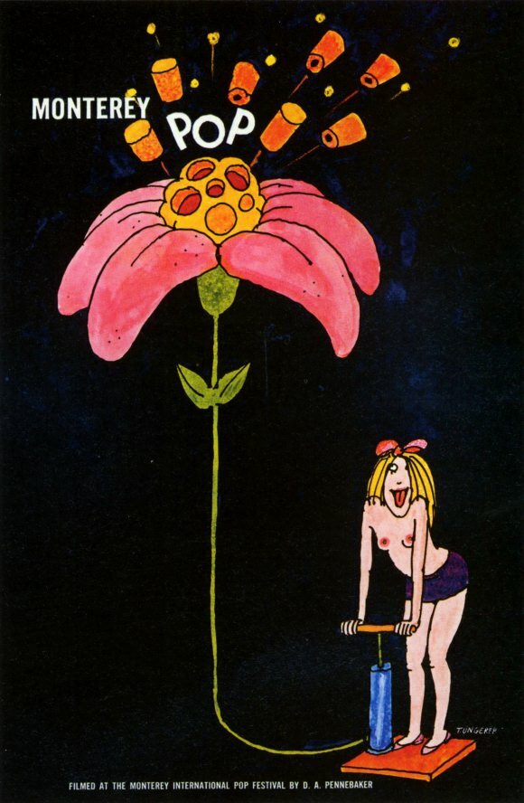 Монтерей-Поп (1968) постер