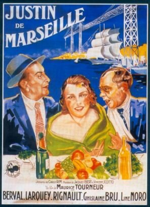 Justin de Marseille (1934) постер