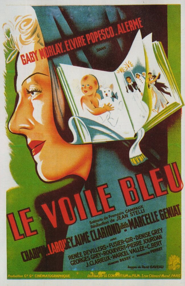 Синяя вуаль (1942) постер