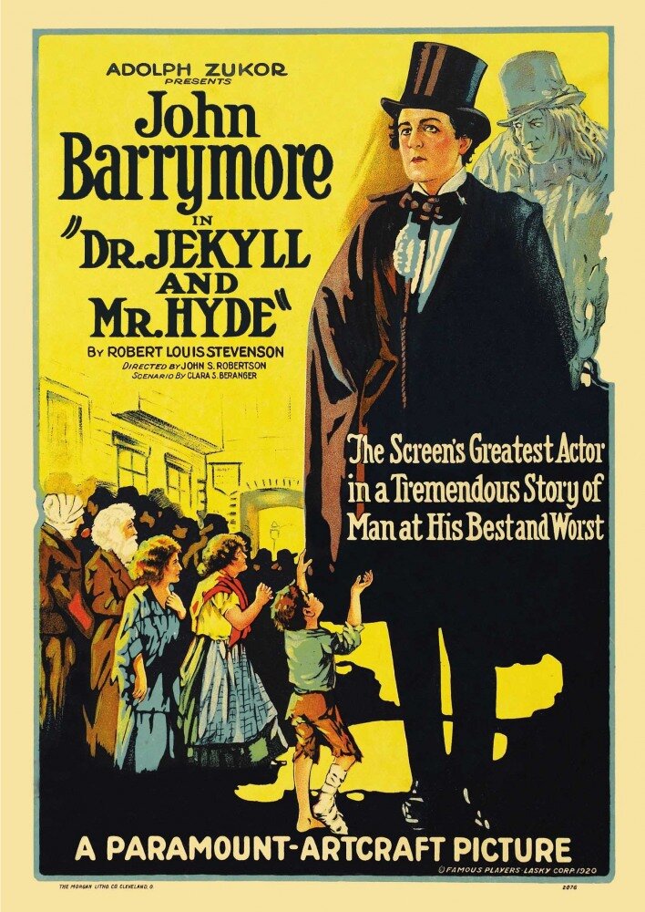 Доктор Джекилл и Мистер Хайд (1920) постер