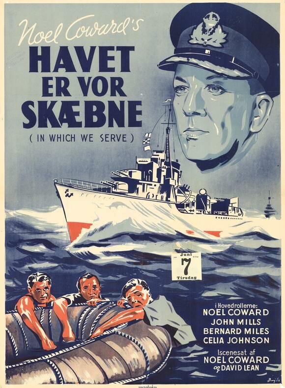 В котором мы служим (1942) постер