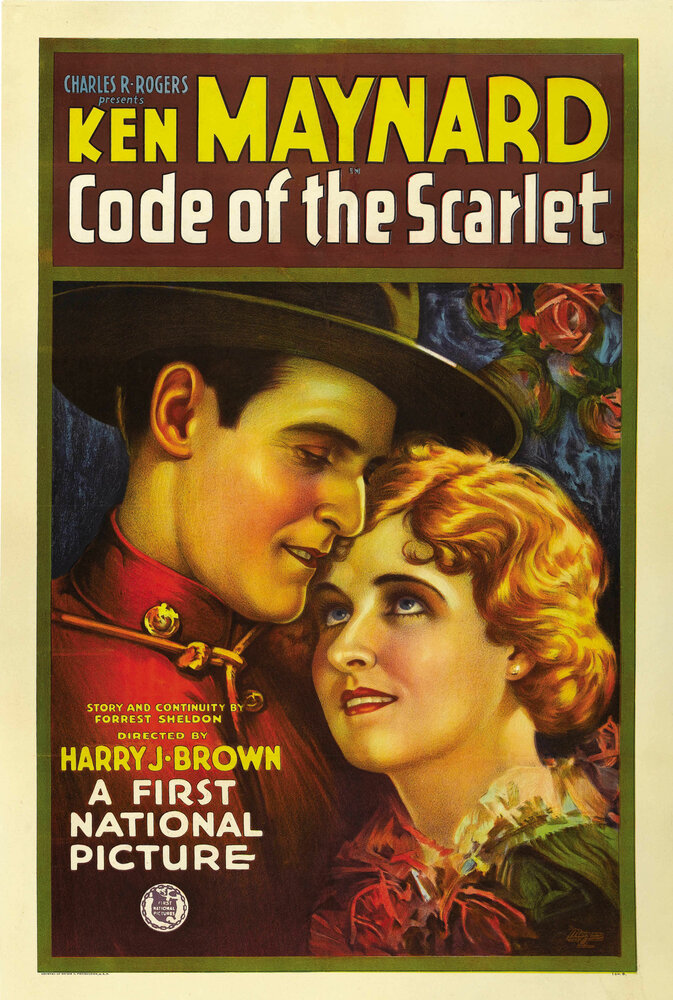 The Code of the Scarlet (1928) постер