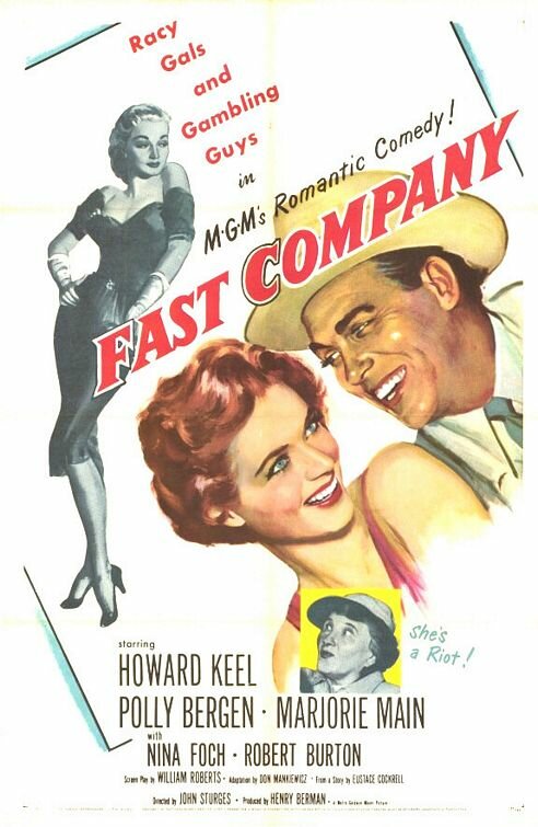 Fast Company (1953) постер