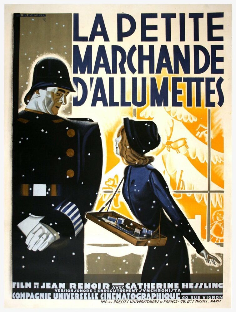 Маленькая продавщица спичек (1928) постер