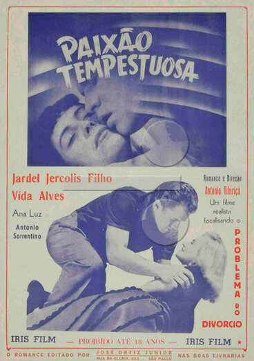 Бурные страсти (1954) постер