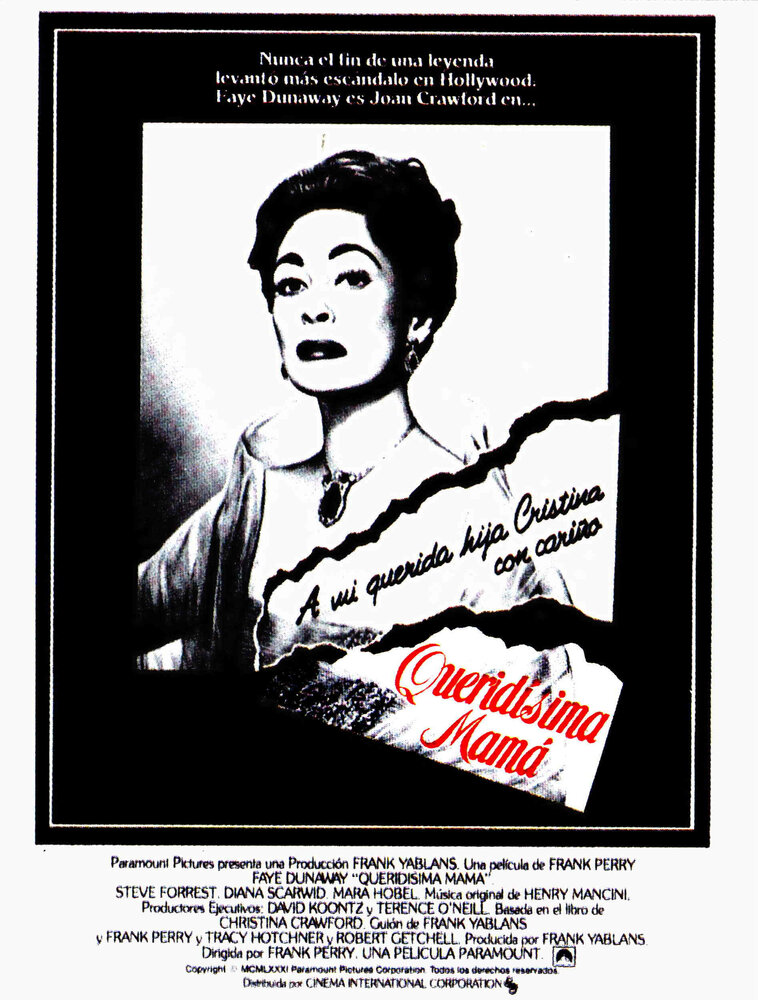 Дорогая мамочка (1981) постер