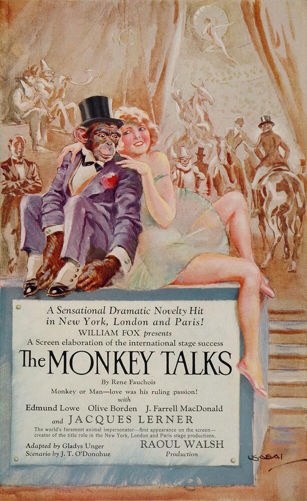 The Monkey Talks (1927) постер