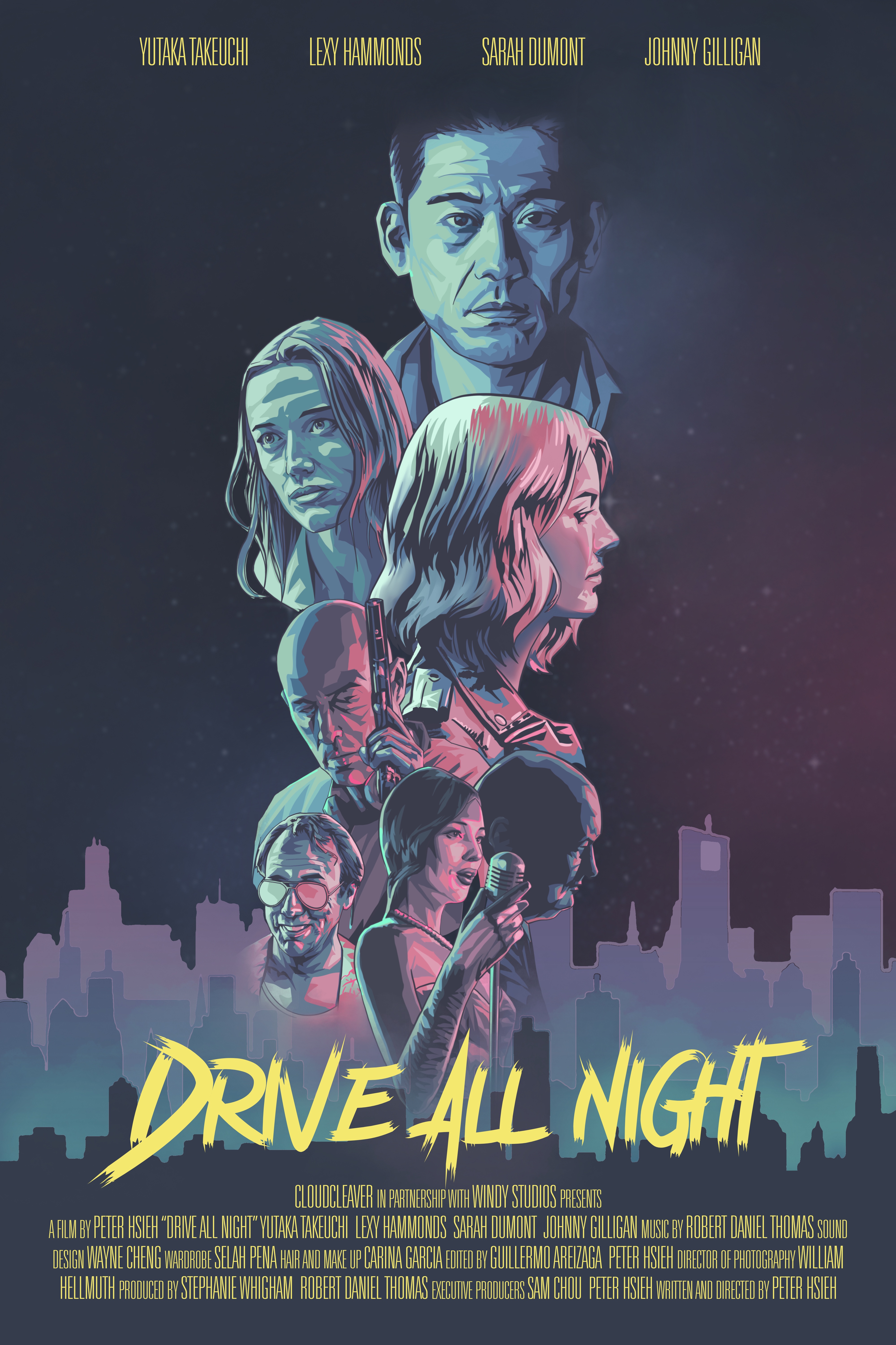 Drive All Night (2021) постер
