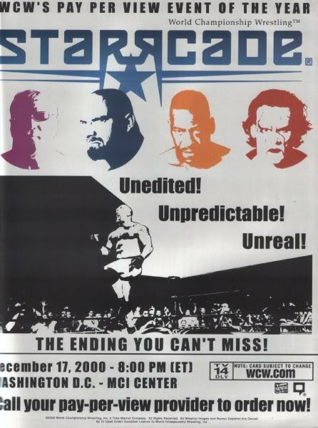 WCW СтаррКейд (2000) постер