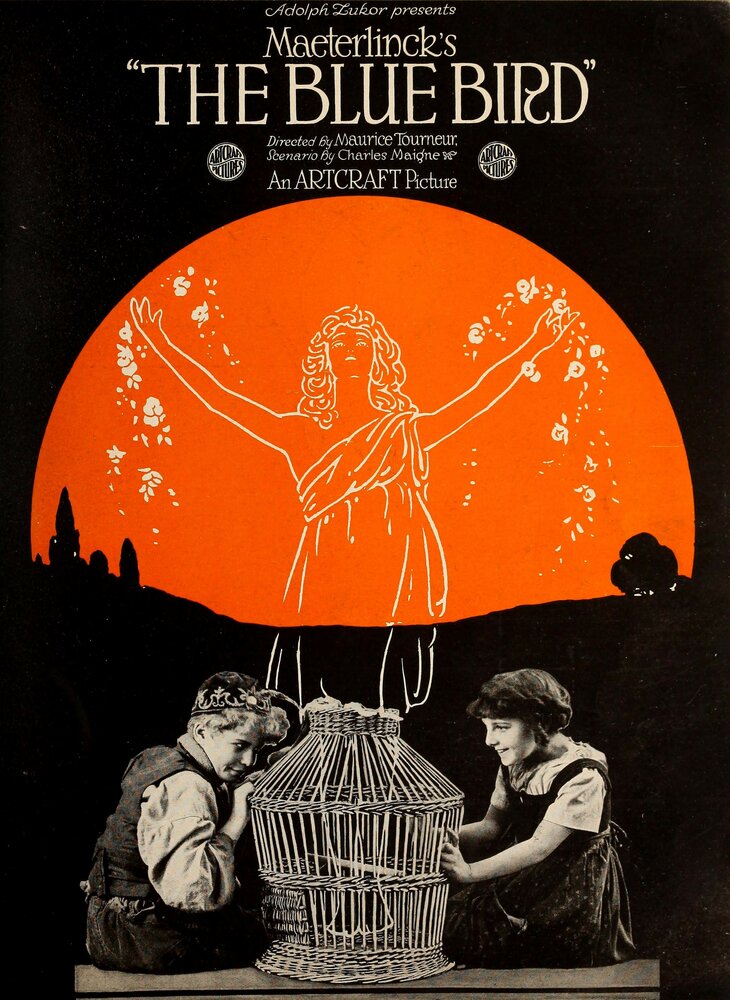 Синяя птица (1918) постер