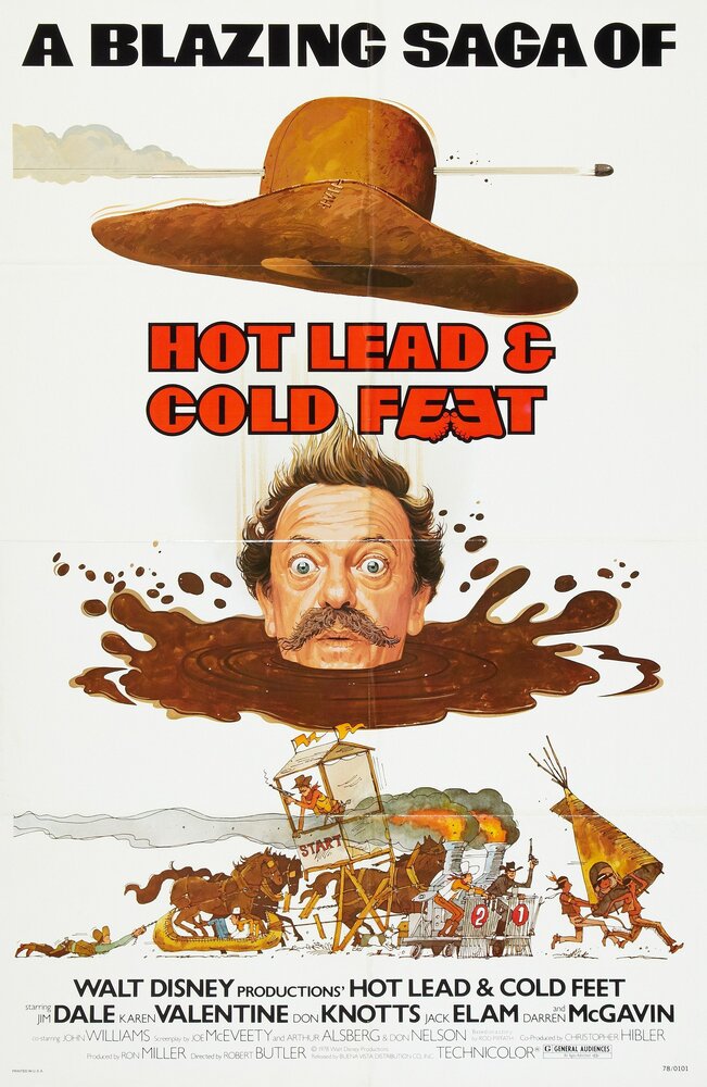Горячий свинец и холодные ноги (1978) постер