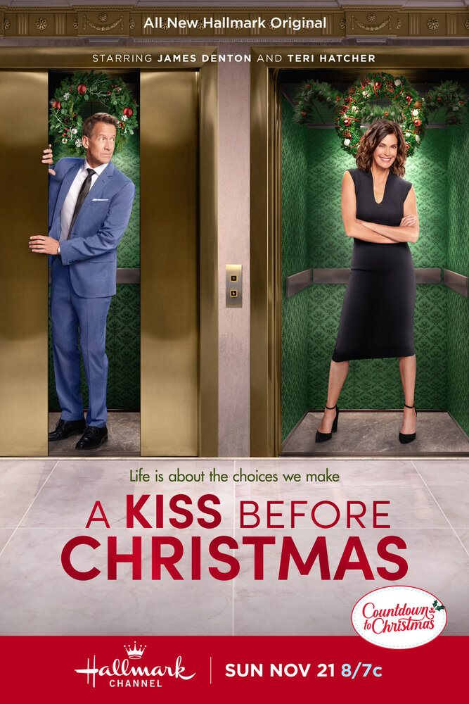 A Kiss Before Christmas (2021) постер