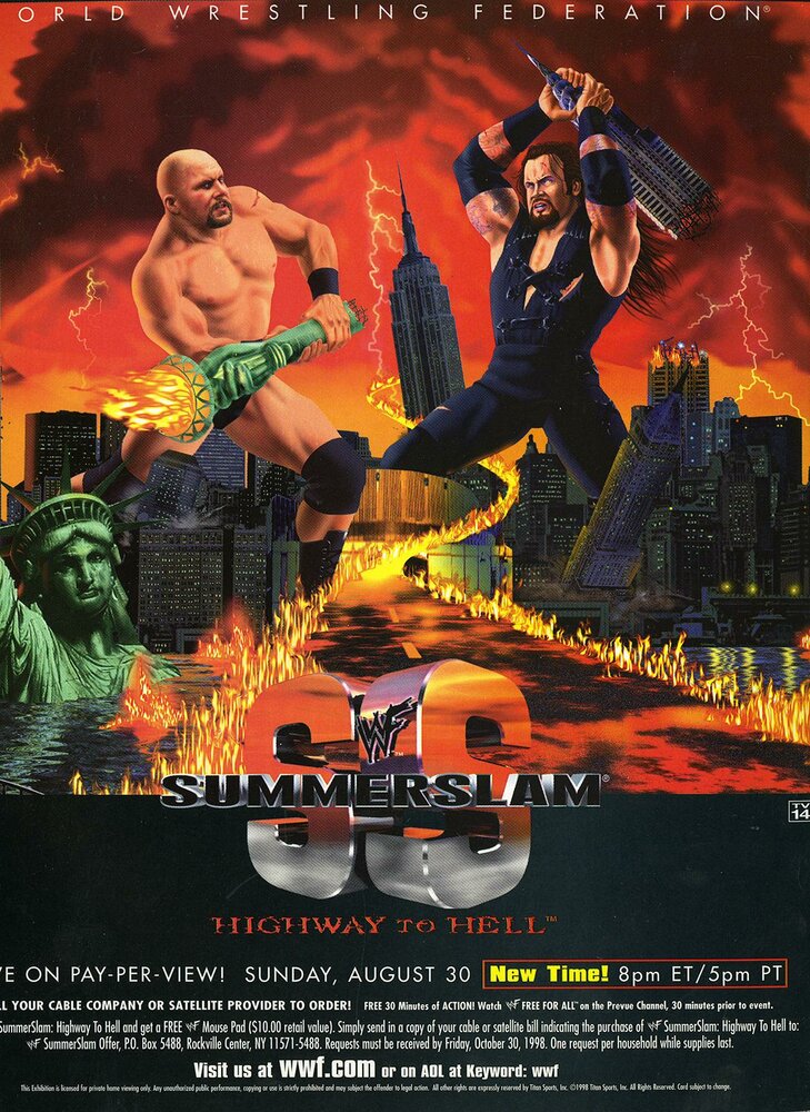 WWF Летний бросок (1998) постер