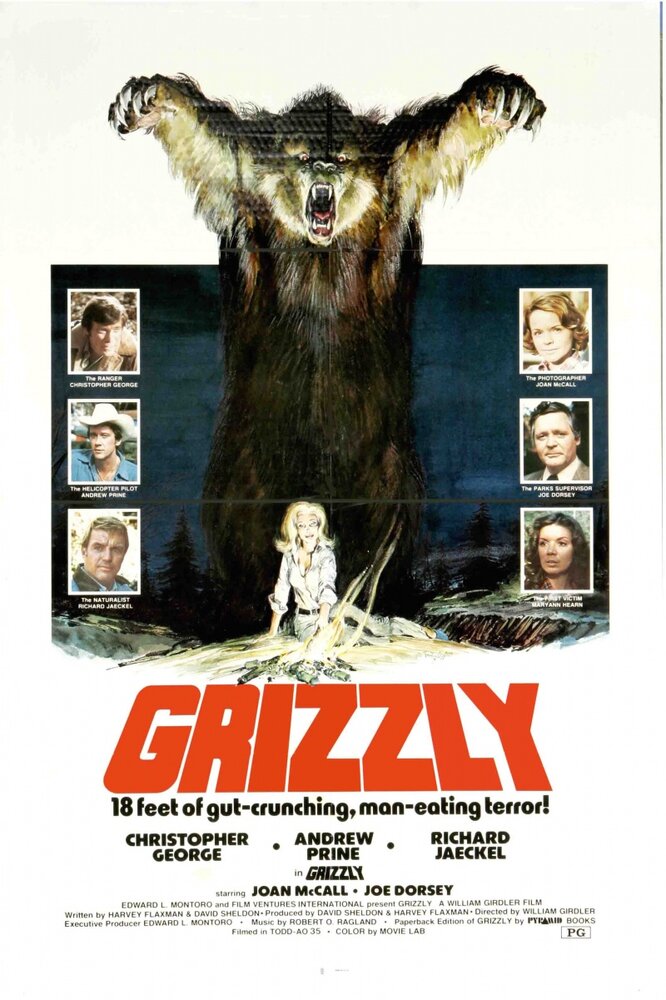 Гризли (1976) постер