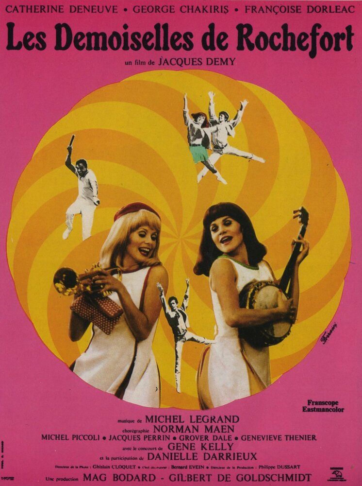 Девушки из Рошфора (1967) постер