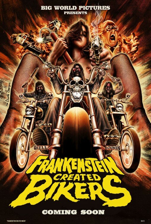 Франкенштейн, создавший байкеров (2016) постер
