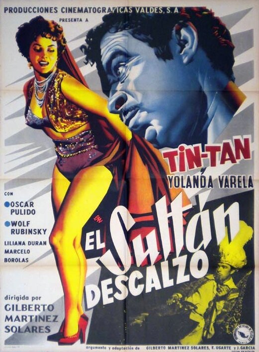 El sultán descalzo (1956) постер