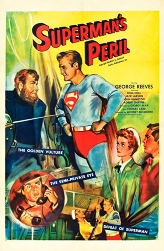 Superman's Peril (1954) постер